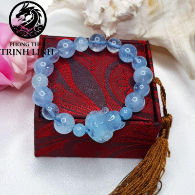 VÒNG HỒ LY - TỲ HƯU XANH BIỂN 10LY