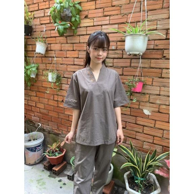 ĐỒ LAM ĐI CHÙA  Cổ Thiền Nam Nữ Big Size