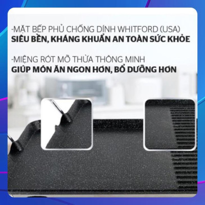 Bếp nướng điện SUNHOUSE SHD4607, tốc độ  nhanh, tiết kiệm điện năng HÀNG MỚI