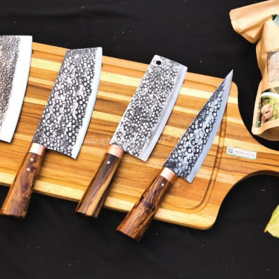 Thớt Gỗ Teak Cao Cấp - Cắt Thái, Trang Trí - 72x28x2cm - CNTC01 | HTX DAO PHÚC SEN