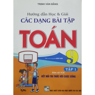 Sách - Combo hai tập Hướng dẫn học và giải các dạng bài tập Toán 9 (Bộ sách Kết Nối) HA
