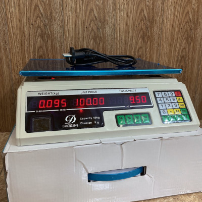 Cân tính tiền tối đa 40kg điện tử cao cấp xuất Hàn, cân tính tiền, cân điện tử