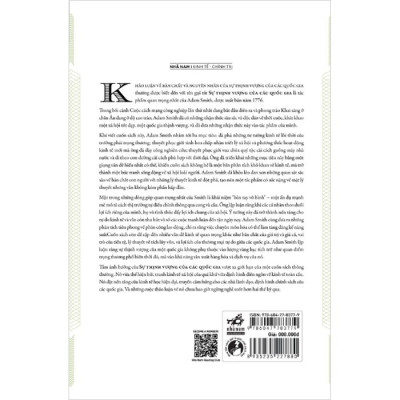 Sự Thịnh Vượng Của Các Quốc Gia - The Wealth Of Nations (Bìa Cứng)
