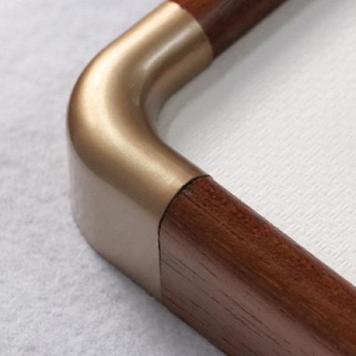 Tranh thư pháp viết vẽ tay đóng khung gỗ trang trọng thẩm mỹ 35x35cm