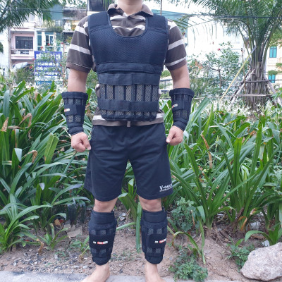 Tạ đeo chân tay, tạ cơ thể, áo tạ thể lực thể thao cao cấp phiên bản 5.0 10KG/8KG/6KG/5KG/4KG/3KG/Đôi chính hãng Kyta Sport, hỗ trợ tập luyện, giảm mỡ tăng cơ, phát triển chiều cao, sức bật và sức bền