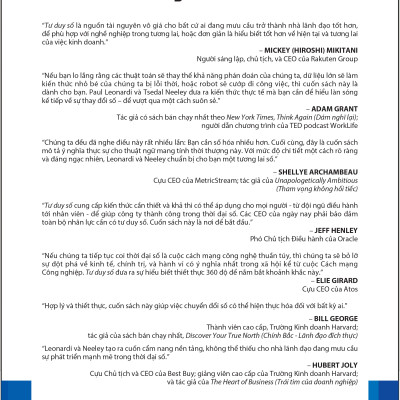 TƯ DUY SỐ (The Digital Mindset) - Paul Leonardi, Tsedal Neeley - Hoàng Tuấn dịch (bìa mềm)