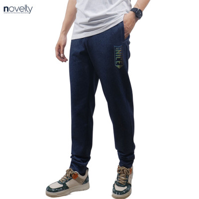 Quần jogger nam Novelty Regular fit Xanh đá NQGMMDMT3R230837Q