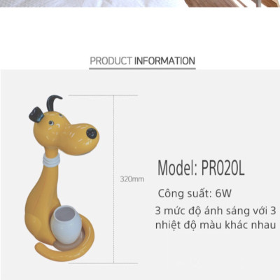 Đèn Bàn Chống Cận Thị PROTEX PR-020L