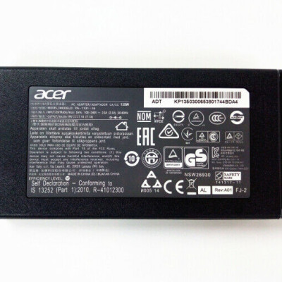 Sạc cho Laptop Gaming Acer Aspire 7 A715-71G A715-72G A715-74G - 135W hàng nhập khẩu