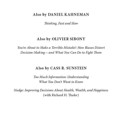 Sách ngoại văn: Noise: A Flaw In Human Judgment