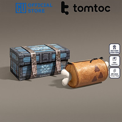 Túi Đeo Chéo TOMTOC MHRS-T14 Monster Hunter Steak Brown Gọn Nhẹ Linh Hoạt Thiết Kế Hình Trụ Cho Nhiều Không Gian Chứa Hàng Chính Hãng