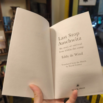 Sách - Last Stop Auschwitz by Eddy de Wind - THE SUNDAY TIMES AND INTERNATIONAL BESTSELLER