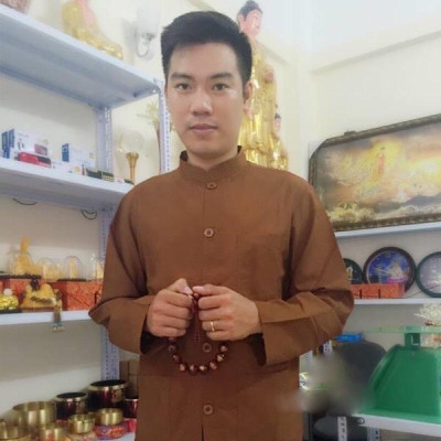 Đồ Lam Đi Chùa # Lãnh Tụ Nam #Đồ Bộ #Quần Áo Nam