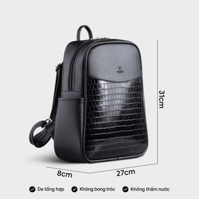 Balo Yuumy ( Thời trang nữ tiện lợi cỡ trung - Balo da Seasand YBA69 )