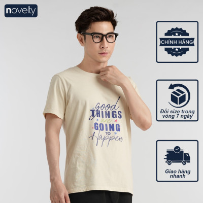Áo thun nam cổ tròn Novelty TR727374