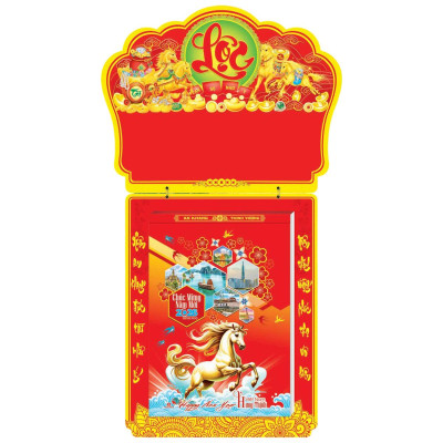 Lịch Bloc Siêu Cực Đại 2026 - Việt Nam Hưng Thịnh - Sách Thời Đại STĐ-NST01