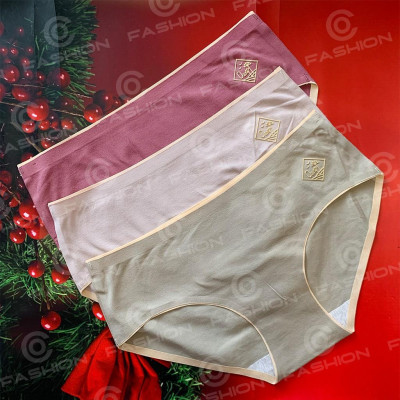 Quần Lót Nữ Q02 Mã O2 Cotton Y Tế Với Đáy Kháng Khuẩn Ép Không Đường May Mặc Thoải Mái Mặc Trong Váy Không Lằn  - giao màu ngẩu nhiên