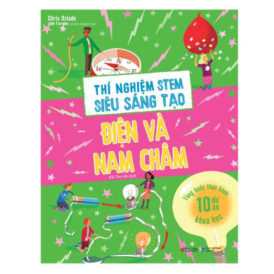 Sách Bộ Thí nghiệm stem siêu sáng tạo (Combo 4 cuốn)  - Bản Quyền