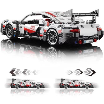 Đồ Chơi Lắp Ráp Xe Thể Thao Chạy Đà Siêu Tốc - Super Speed Pullback Sports Car - Toys&Joys 3303 (540 Mảnh Ghép)