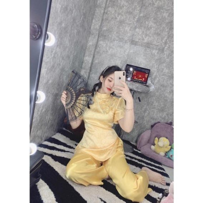 Đồ Lam Đi Chùa # Tay Phòng 3 Nút