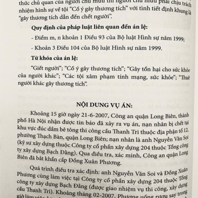 Bình Luận Khoa Học Bản Án Và Án Lệ