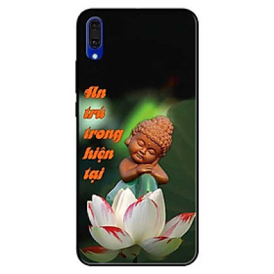 Ốp lưng dành cho Huawei Y7 Pro - mẫu An Trú Sen Trắng