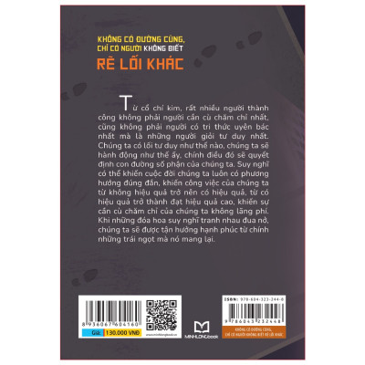 Không có đường cùng , chỉ có người không biết rẽ lối khác