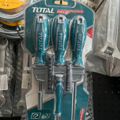 BỘ TUA VÍT 24 CHI TIẾT  TOTAL TACSD302462 - HÀNG CHÍNH HÃNG