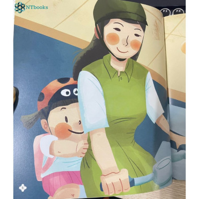 Sách Thơ hay cho bé học nói - Bé vui đến trường