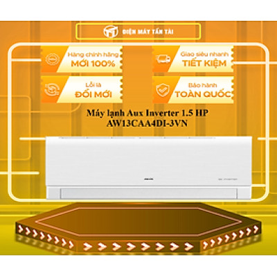 Máy lạnh Aux Inverter 1.5 HP AW13CAA4DI-3VN - HÀNG CHÍNH HÃNG - CHỈ GIAO HCM