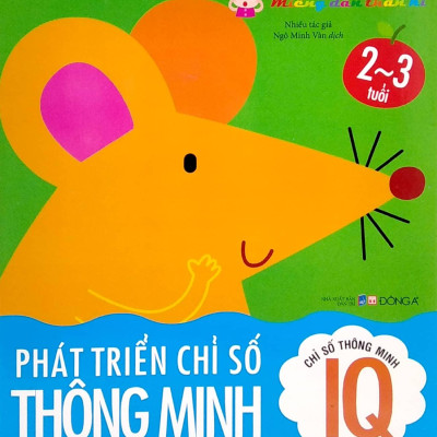 Miếng Dán Thần Kì - Phát Triển Chỉ Số Thông Minh - Chỉ Số Thông Minh IQ - 2 - 3 Tuổi (Tái Bản 2022)