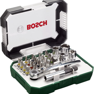 BỘ VẶN VÍT 26 MÓN BOSCH 2607017322 - HÀNG CHÍNH HÃNG