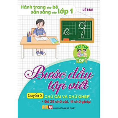 Bước đầu tập viết - quyển 2 chữ cái và chữ ghép