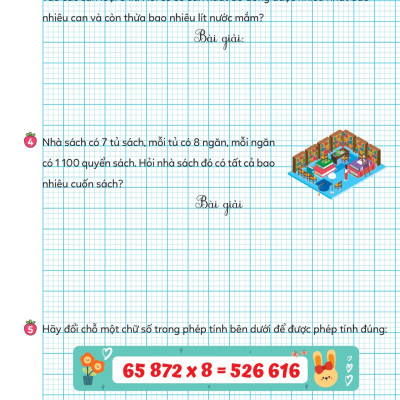 Vở Bài Tập Toán Tăng Cường 4 (Theo Sách Giáo Khoa Kết Nối Tri Thức Với Cuộc Sống) - MEGA