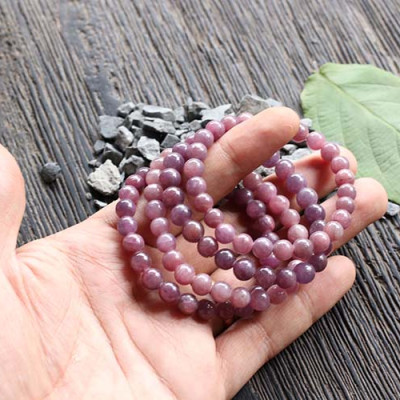 Vòng Ruby (Hồng Ngọc) Nam Phi 7mm Ngọc Quý Gemstones VT127