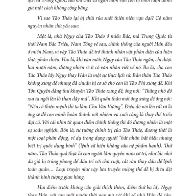 Tào Tháo - Chí Ít Là Một Anh Hùng (Bìa Cứng) _KV