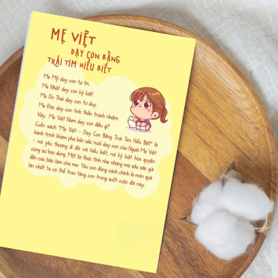 Sách Mẹ Việt Dạy Con Bằng Trái Tim Hiểu Biết, Sách Nuôi Dạy Trẻ, Phương Pháp Nuôi Dạy Con Của Mẹ Việt