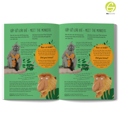 Wow! Forests: Những sự thật đáng kinh ngạc về Rừng - Sách Bách khoa toàn thư Song ngữ cho trẻ em