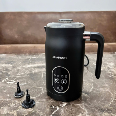 Máy đánh sữa tạo bọt cà phê, ca cao 4 trong 1 thương hiệu Anh Quốc Shardor MF0802 - Hàng nhập khẩu