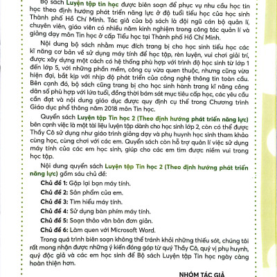 Sách - Luyện Tập Tin Học 2 (Theo Định Hướng Phát Triển Năng Lực)