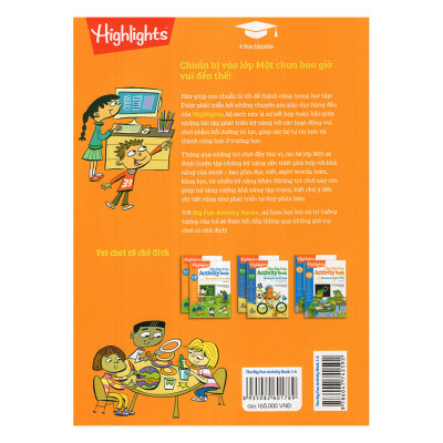Combo Big Fun Activity Book - Sẵn Sàng Cho Bé Tới Trường 1 - A (5-7 Tuổi)