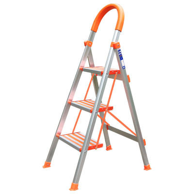 Thang nhôm ghế bản bậc rộng DIY TLN-03A 3 bậc