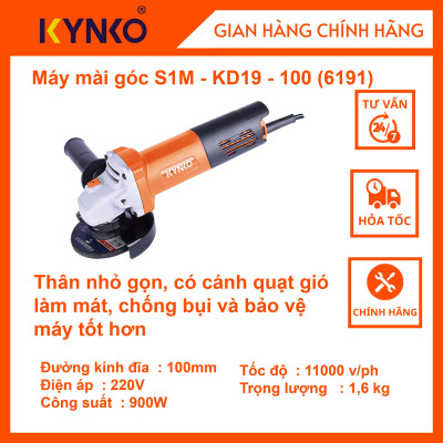 Máy mài 100 - KD19 (công tắc đuôi) cầm tay chất lượng chính hãng Kynko (Công tắc đuôi) # 9191
