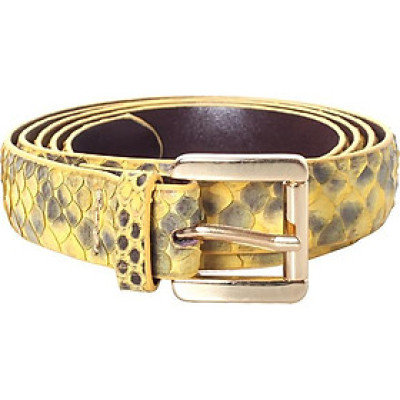 Thắt Lưng Nữ Da Trăn Huy Hoàng HT5305 - Vàng