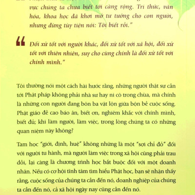 Hòa Thượng Nói Với Doanh Nhân