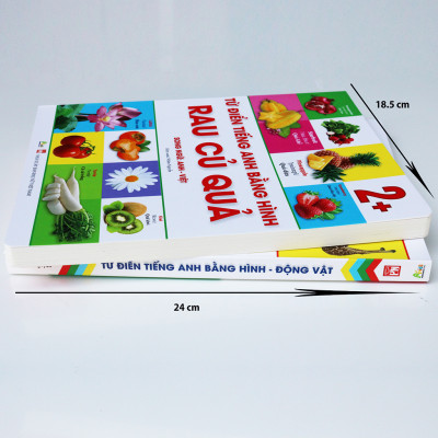 Từ Điển Tiếng Anh Bằng Hình Chủ Đề Rau - Củ - quả (Song Ngữ Anh - Việt)