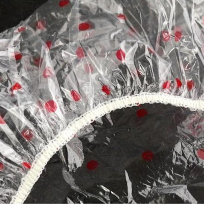 Set 06 mũ tắm trùm đầu chấm bi free size