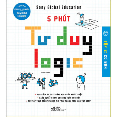 Combo 3 cuốn "5 phút tư duy logic"