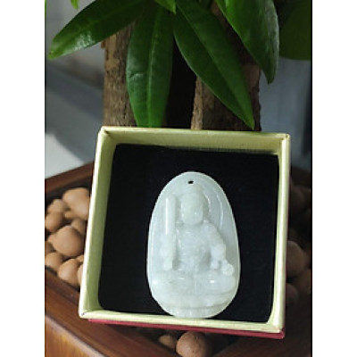 Mặt Dây Chuyền Bổn Mệnh Đá Cẩm Thạch Phật Bất Động Minh Vương Tuổi Dậu CV0117