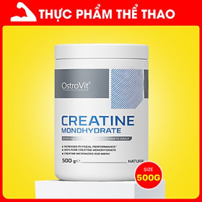 Ostrovit Creatine 500g - Tăng Sức Mạnh & Hiệu Suất Tập Luyện - Nhiều Mùi Vị